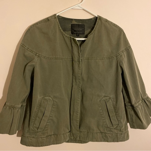 Sanctuary Utility Jacket in Olive Green - Picture 1 of 7